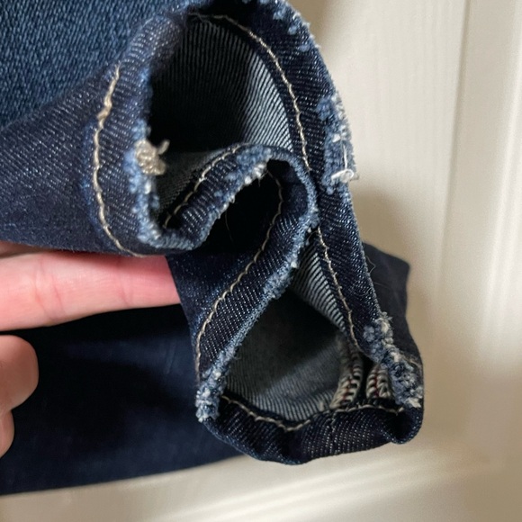 SILVER JEAN Sam Boyfriend Mid Rise Slim Leg Slightly Distressed W26/L27 - Picture 6 of 8